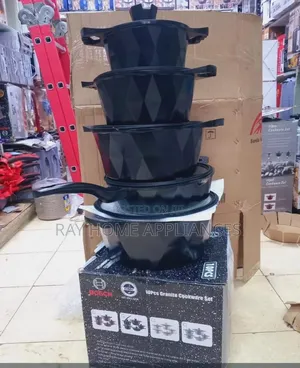 Long Diamond 11pieces Bosch With Silicone Lids in Black and Grey