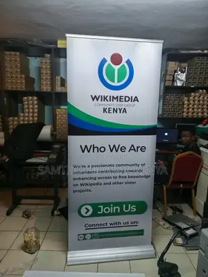 Narrow Base Roll Up Banner