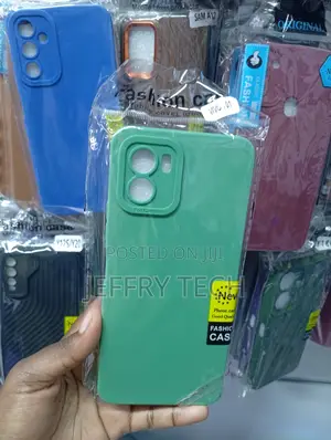Vivo Y01 or Y15s Mint Green Silicone Phone Case