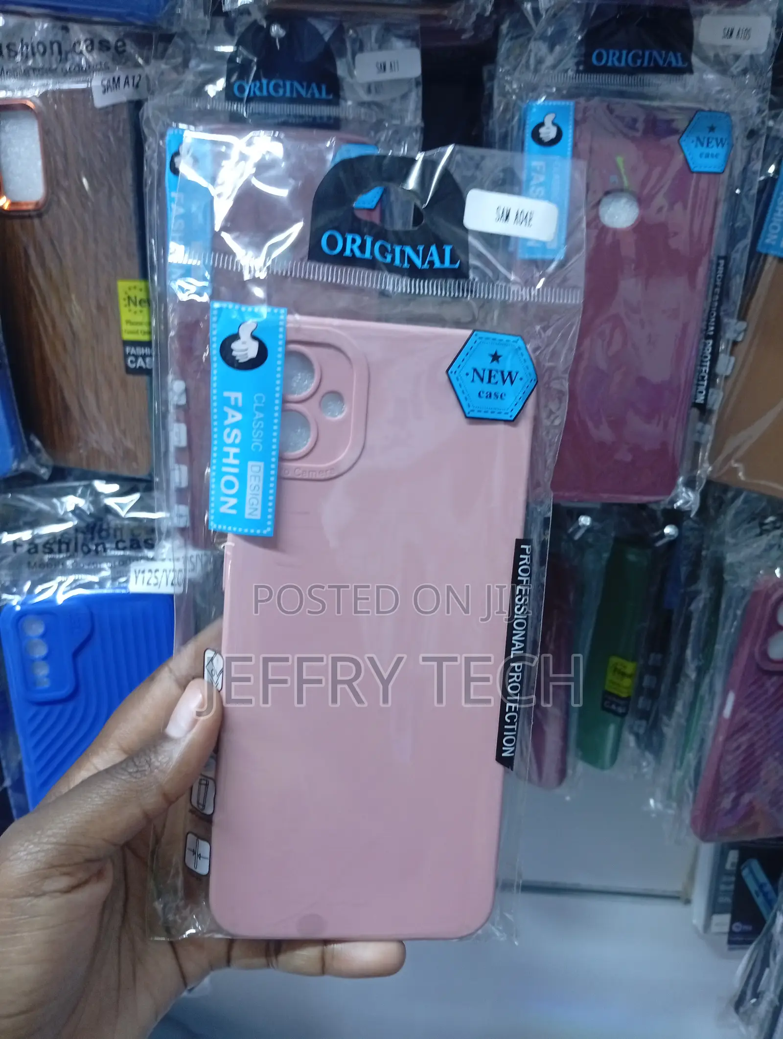 Samsung Galaxy A04e Soft Pastel Pink Minimalist Case