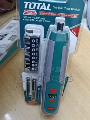 Total Cordless Lithium-Ions Screwdriver 4v