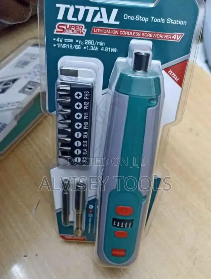 Total Cordless Lithium-Ions Screwdriver 4v