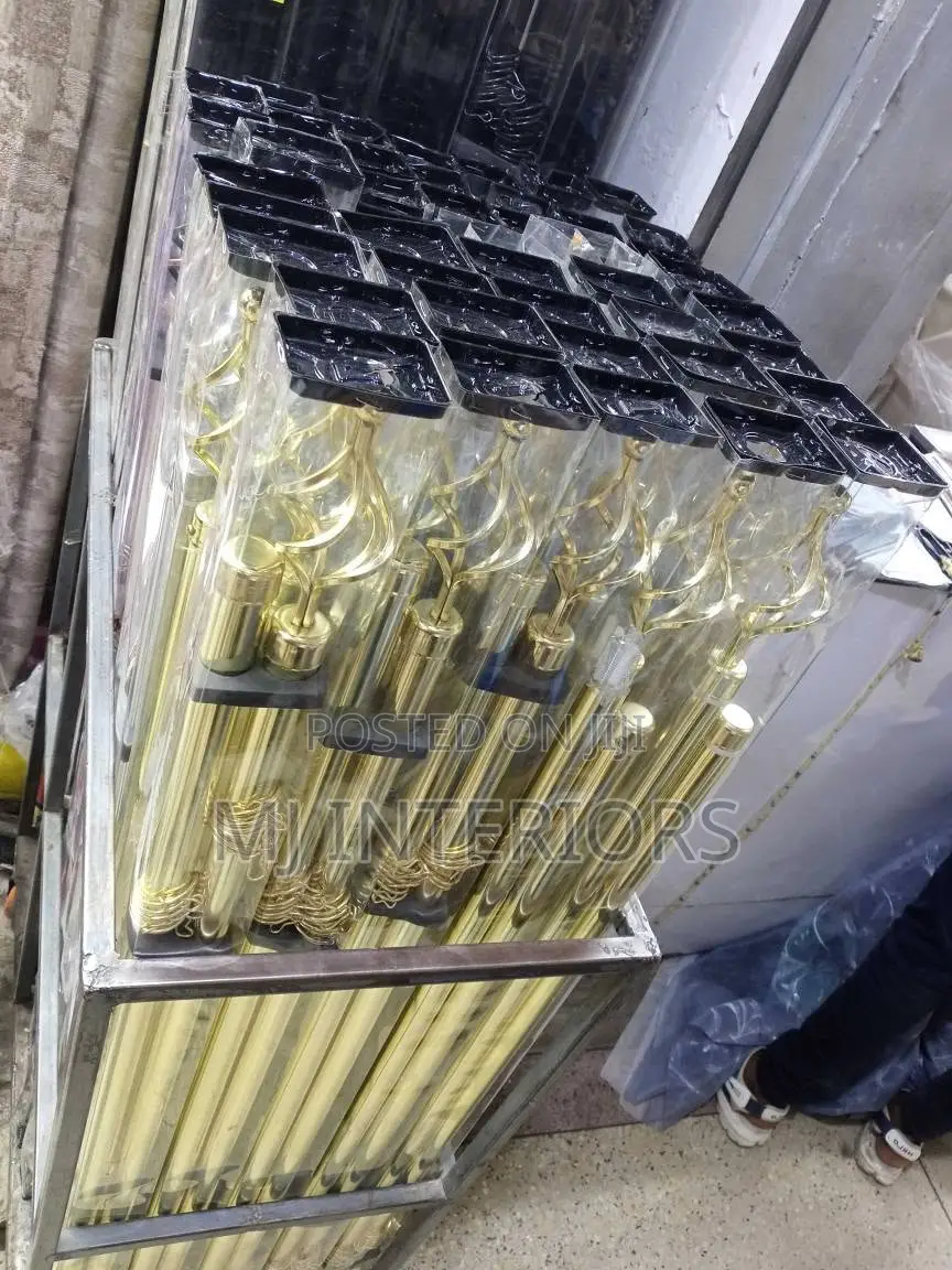 Imported Curtain Rods Smooth Elegant Installation