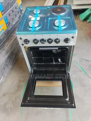 Eurochef 3+1 Standing Cooker With Electric Oven Rotisserie