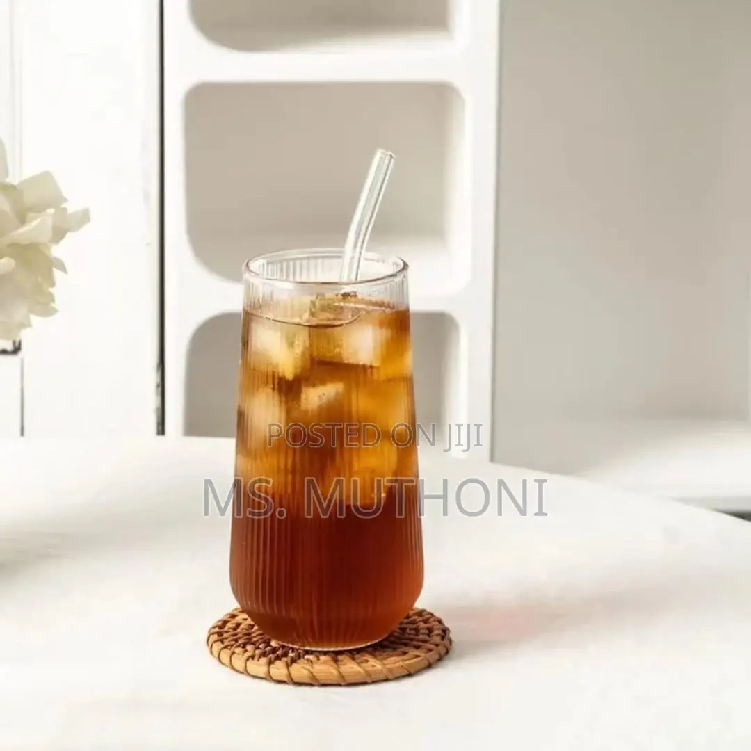 3 PCS Vertical Stripes Highball Glass
