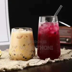 3 PCS Vertical Stripes Highball Glass