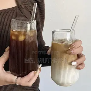 3 PCS Vertical Stripes Highball Glass