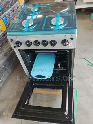 Eurochef 3+1 Standing Cooker With Grill Rotisserie, Electric Oven