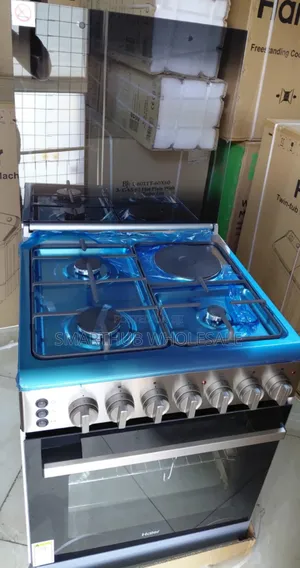 Haier 3g + 1e Standing Cooker (Hre6313cdrss)No Gas Sensor
