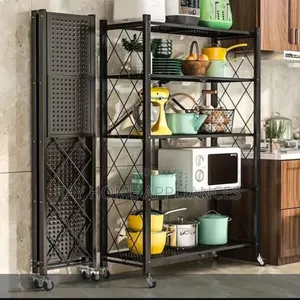 Foldable Kitchen Rack 5 Tier