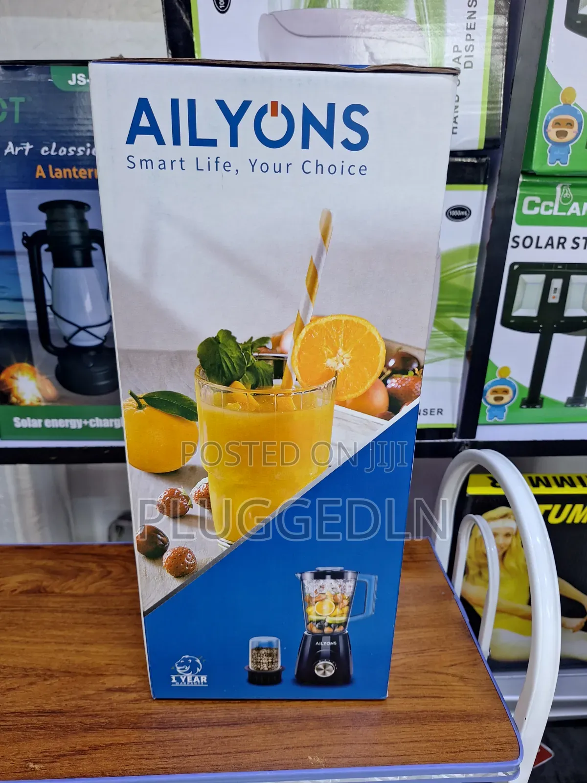 Ailyons 1.6l Steel Blade Blender.