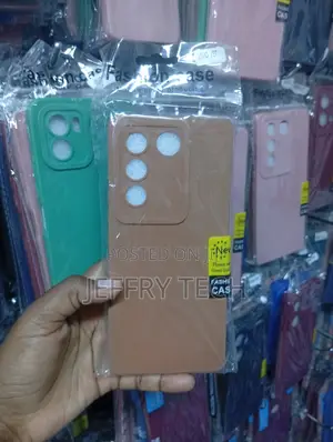 Vivo V27 Impact-Resistant Liquid Silicone Cover