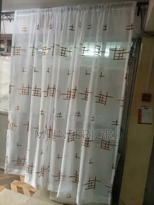 Elegant White Sheer Curtains for Living Room Window Decor