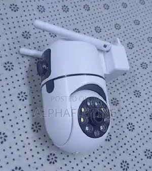 Dual Lens Camera4mp Hd Smart Home Wifi Security Baby Monitor Indoor