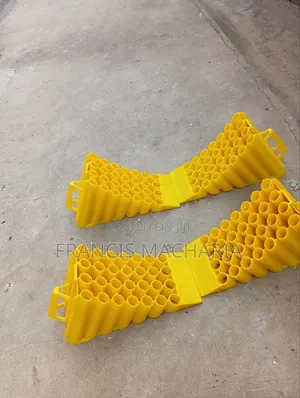 Heavy Duty Yellow Wheel Chocks