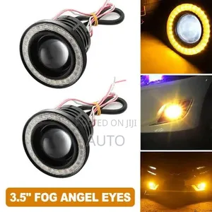 3.5 Inch Angel Eyes Fog Lights | Led Halo Ring Projector Driving Lamps