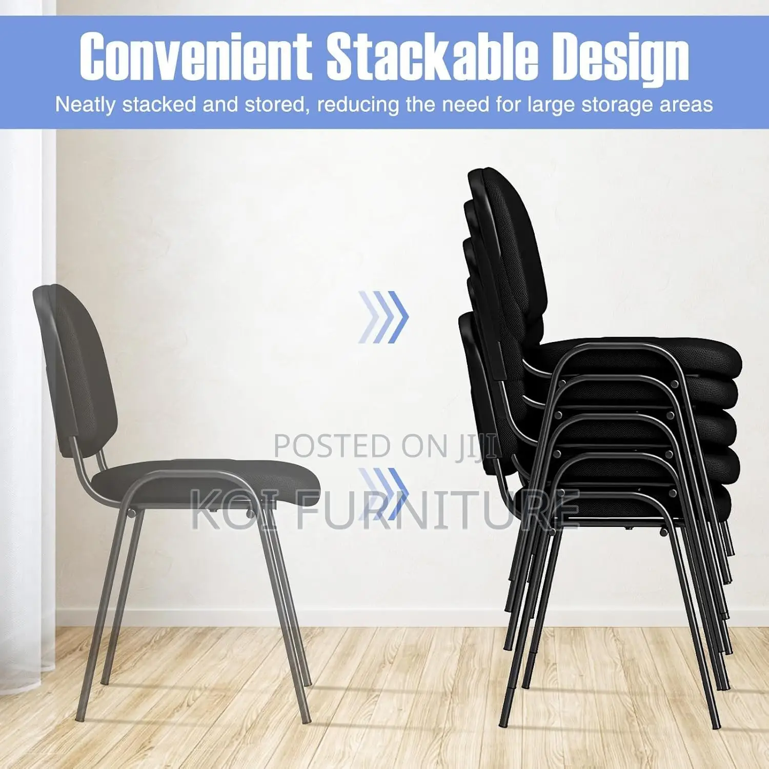 Office Chairs; Mid Back Tosca Fabric Ofice Meeting and Visitors Chairs
