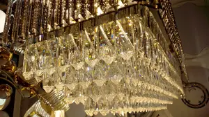 Modern Crystal Chandelier for Living Rooms