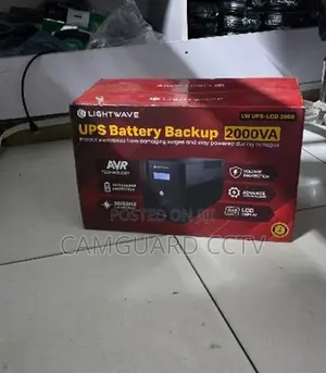 Lightwave 2000va Ups 2kva Uninterruptible Power Supply for Home Office