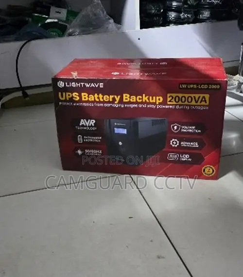 Lightwave 2000va Ups 2kva Uninterruptible Power Supply for Home Office