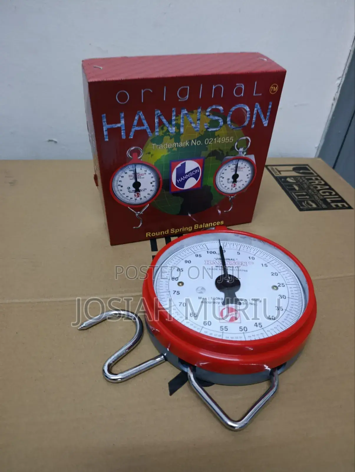 Hanson 100kg Hanging Scale