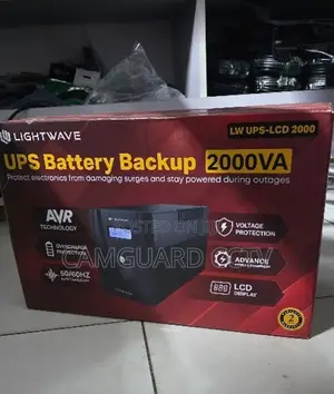 Lightwave 2kva Ups – Surge Protection Battery Backup for Electronics