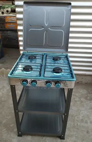 Eurochef Freestanding Full Gas Cooker With Shelves