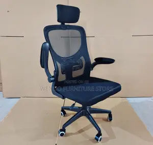 Office Chairs; Flip Armrests Orthopedic Office Chairs