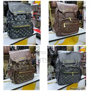 Luxury Checkerboard Backpack_yu