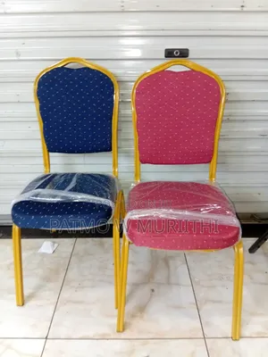 Conference Banquet Chair With Cushioned Seat - Heavy Duty Metal Frame