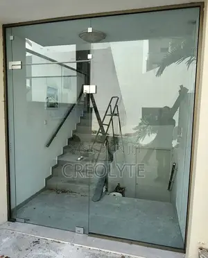 Full Frameless Glass Shopfront With Sliding Door — Premium Finish
