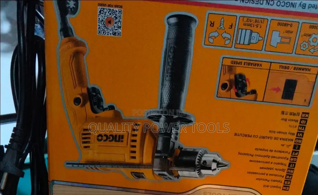 Ingco Id6808 Impact Drill 680w **