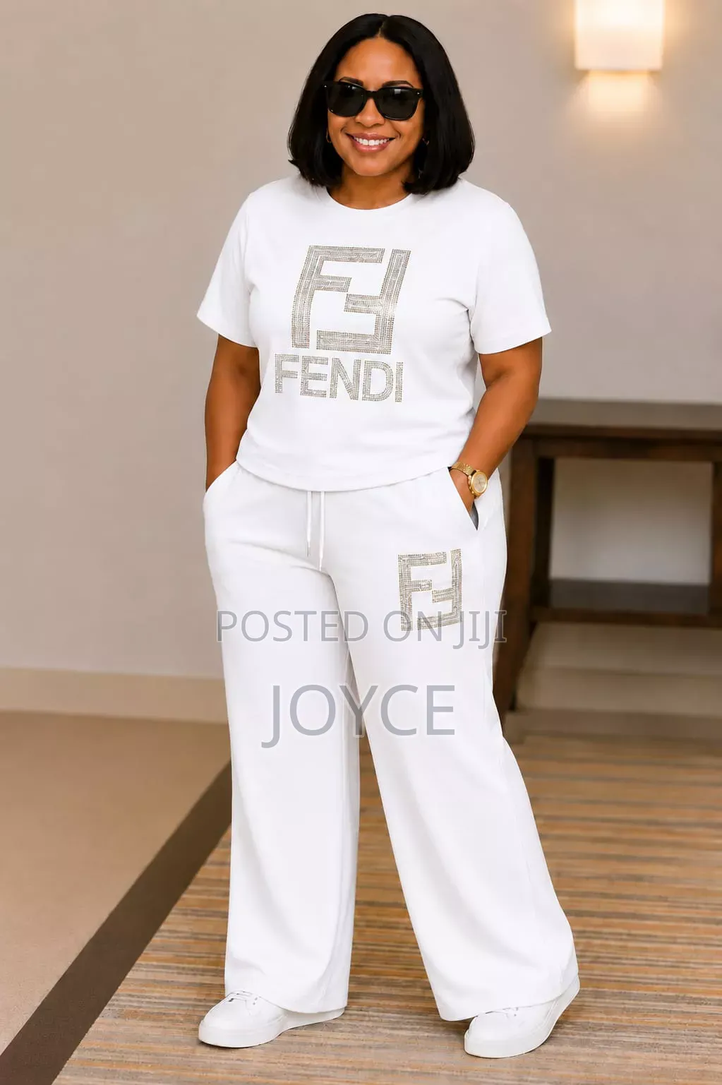 2 Pc Set Fendi Track Suit