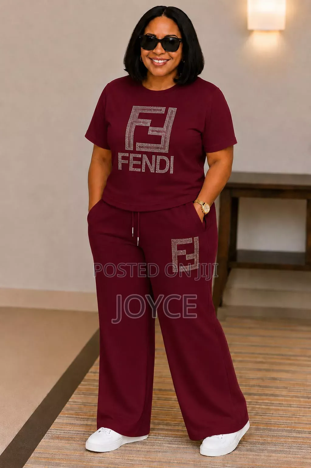 2 Pc Set Fendi Track Suit