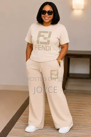 2 Pc Set Fendi Track Suit