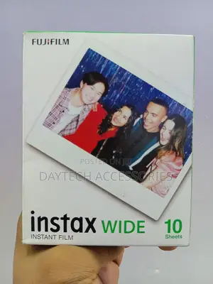 Fujifilm Instax Wide Black Instant Film (10 Exposures)