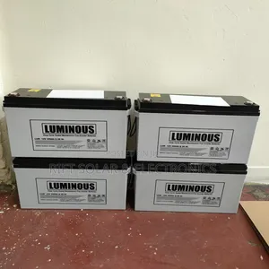 Luminous 200ah - 12v Heavy Duty Gel Solar Battery Suitable for Tv 43"