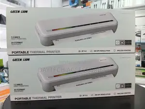 The Green Lion Portable A4 Thermal Printer - White