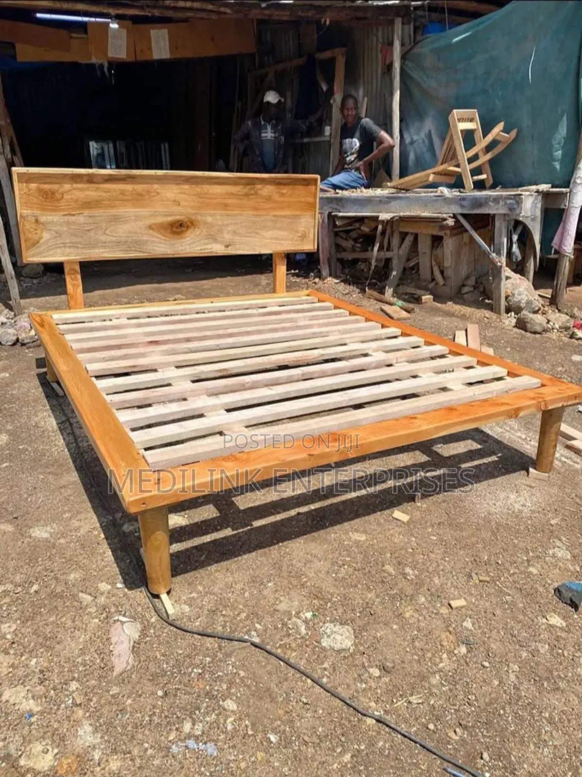 Reale Solid Mango Boxbed 5*6 (Queen Sized