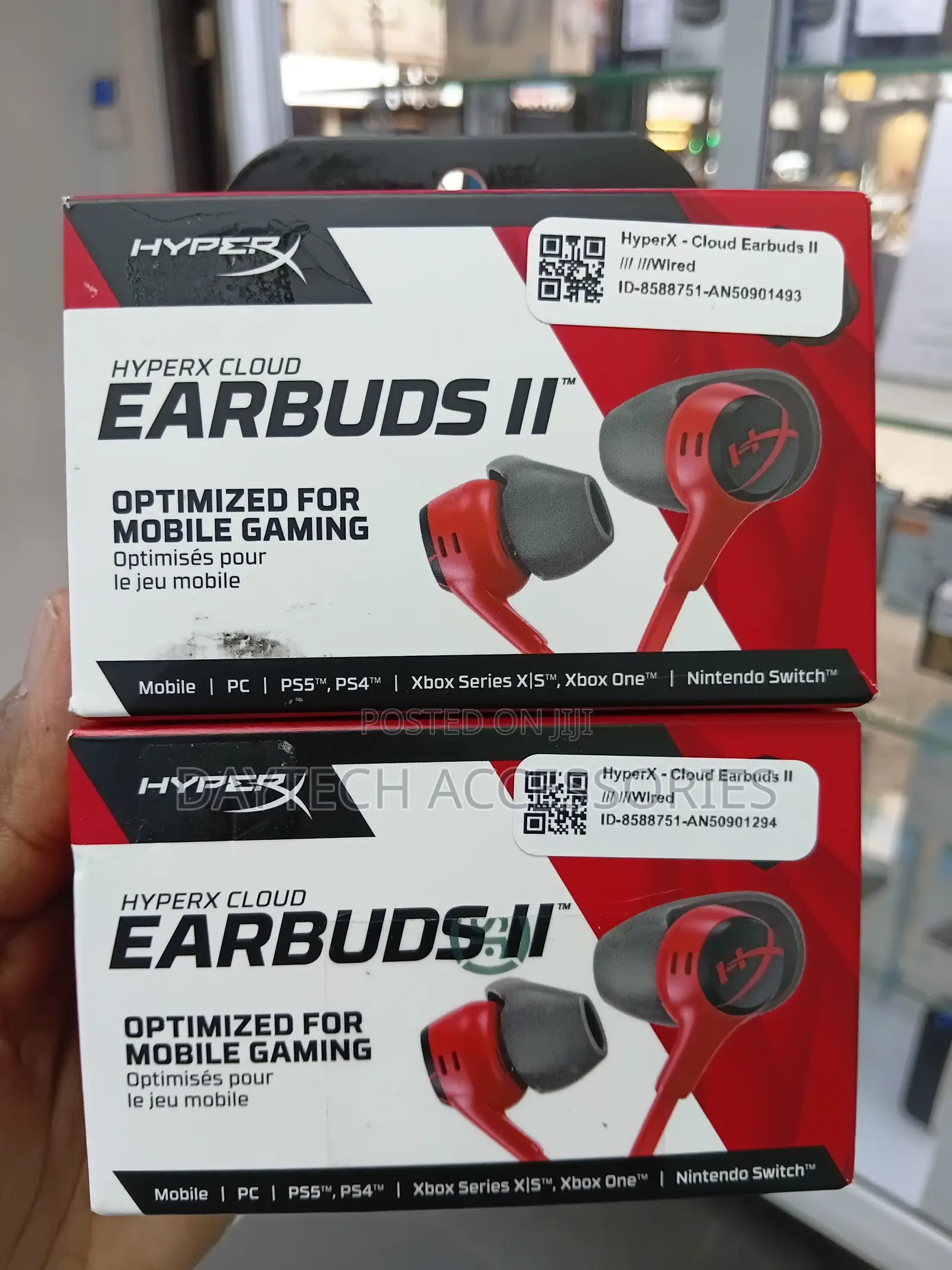 Hyperx Cloud Gaming Earbuds Ii Earphones.