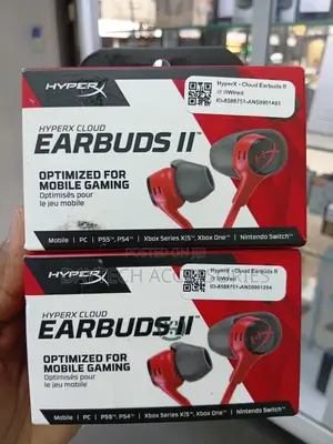 Hyperx Cloud Gaming Earbuds Ii Earphones.