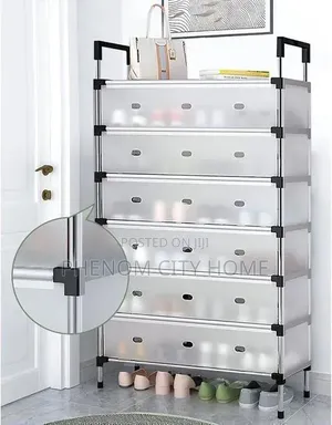 6 Layer Dustproof Shoe Rack
