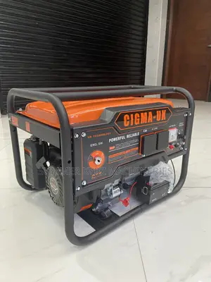 Cigma-Uk 4000ae Petrol Generator 5.5 Kva (Gasoline Keystart)