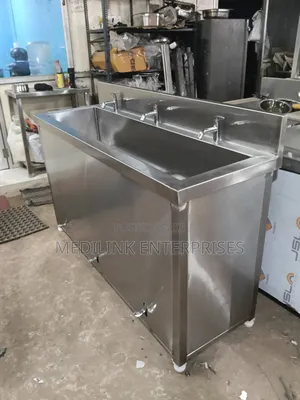 Ss 304 Stainless Commercial Washing Bay Sink