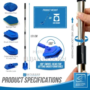 3in1 Multi Cleaning Functions Brush Mop Now Available