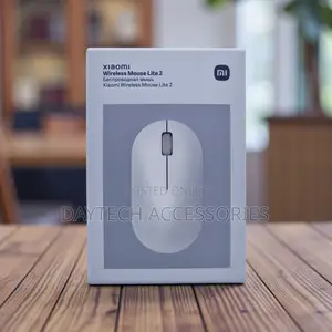Xiaomi Wireless Mouse Lite 2 Featured in a Black Color Variant.