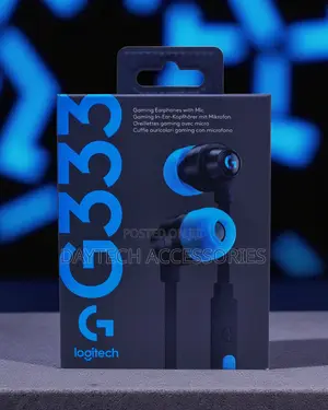 These Are Logitech G333 Wired Stereo in-Ear Gaming Earphones.