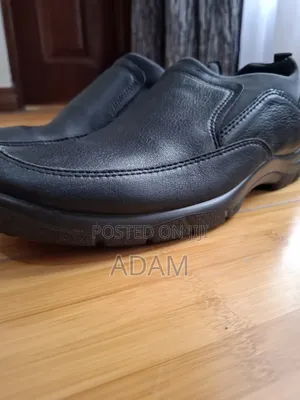 Men's Black Slip-on Safety Shoes
