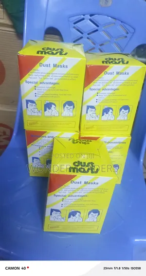 Disposable Dust Masks – 50 Pack