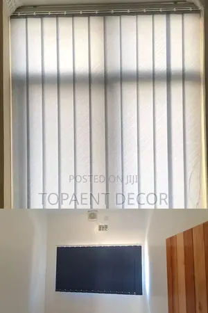 Functional and Sleek Vertical Office Window Blinds